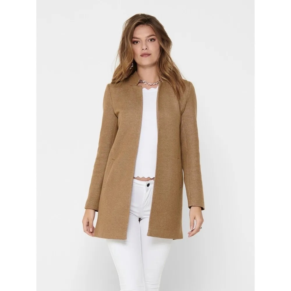 Women's Tan Long Coat